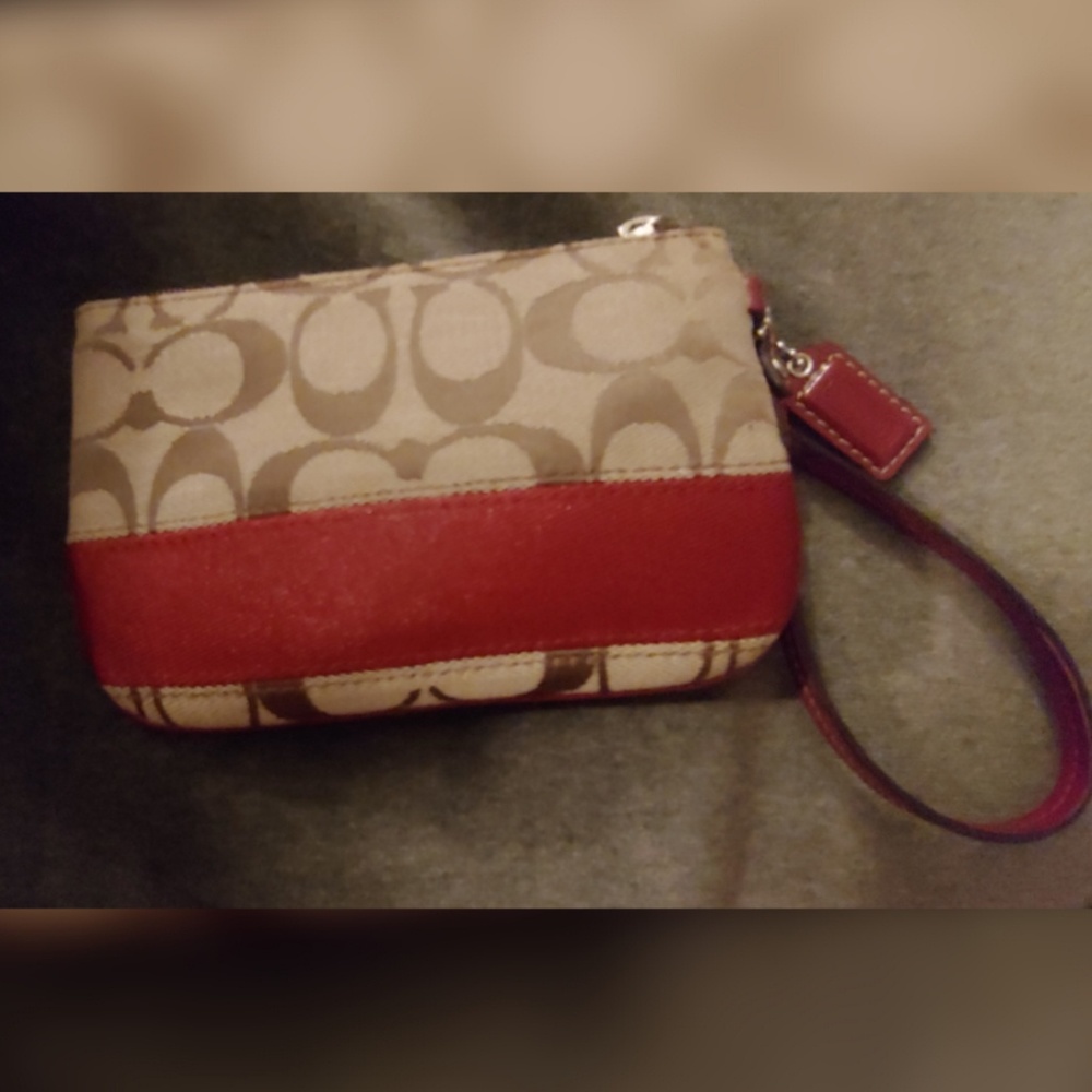 Coach wristlet